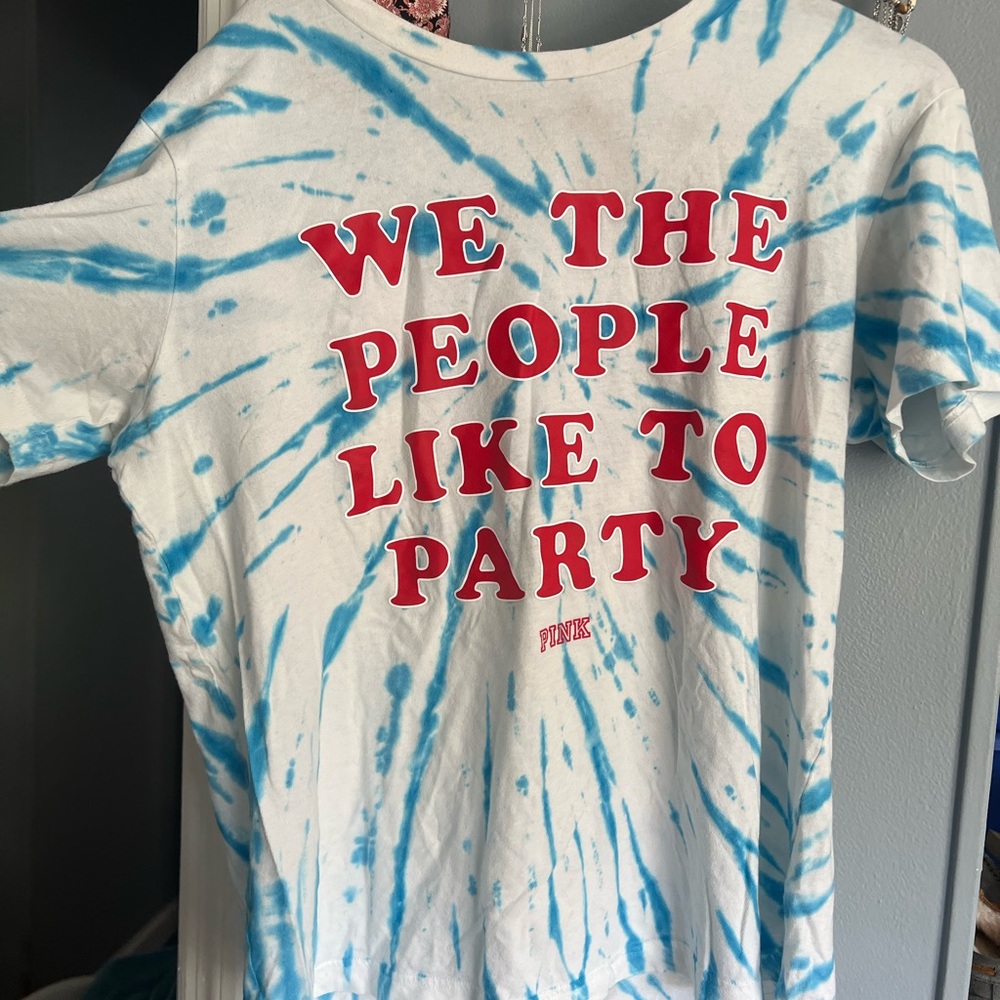 PINK Memorial Day/ Fourth of July tshirt